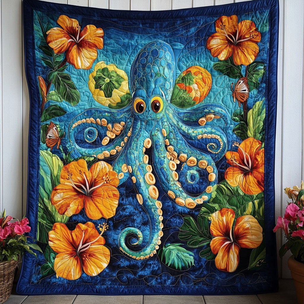 Silent Curls Quilted Blanket NCU0NT7009