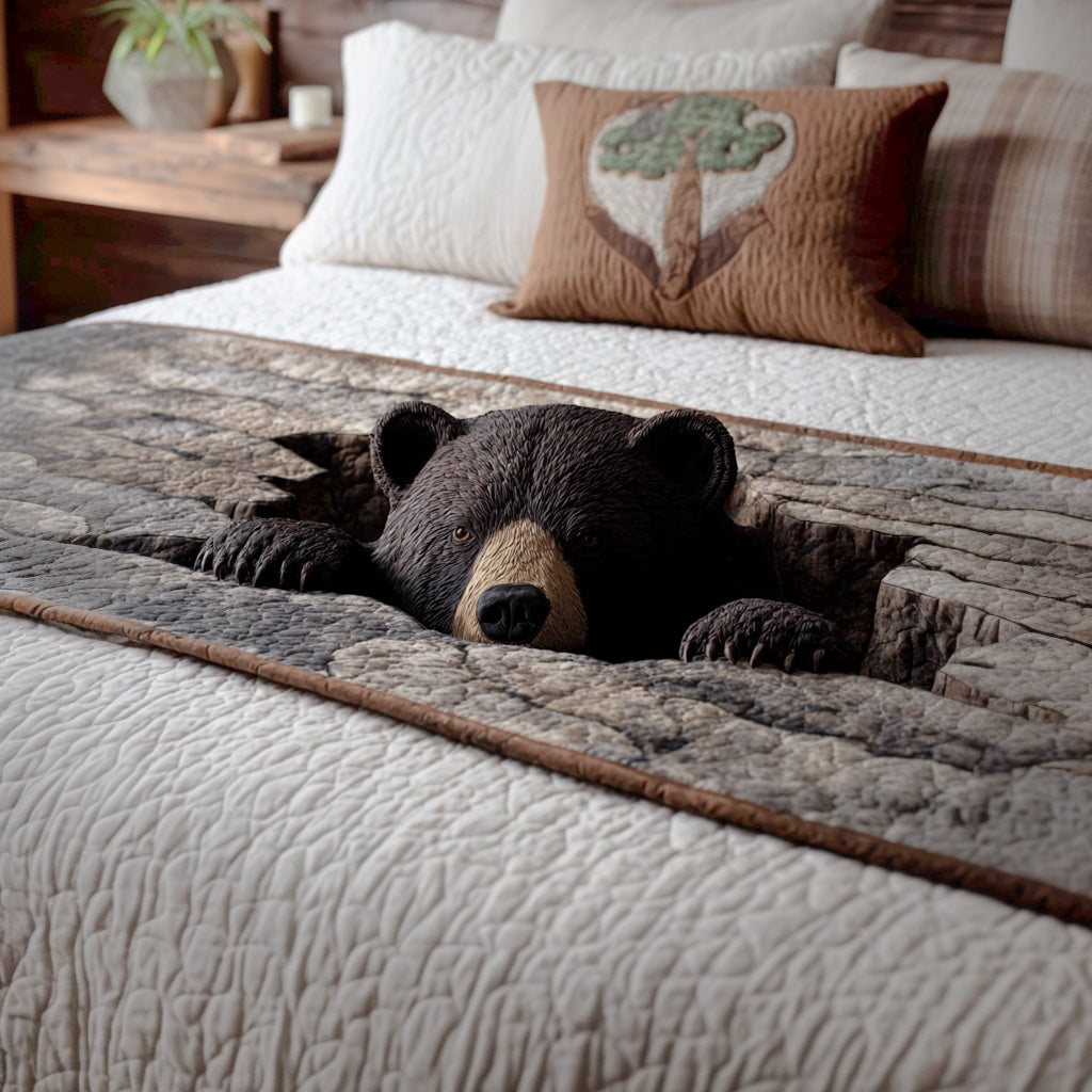 Silent Den Quilted Bed Runner NCU0PT9797