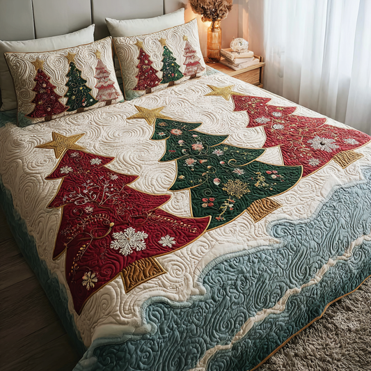 Silent Forest 3-Piece Quilted Bedding Set NCU0DK10460