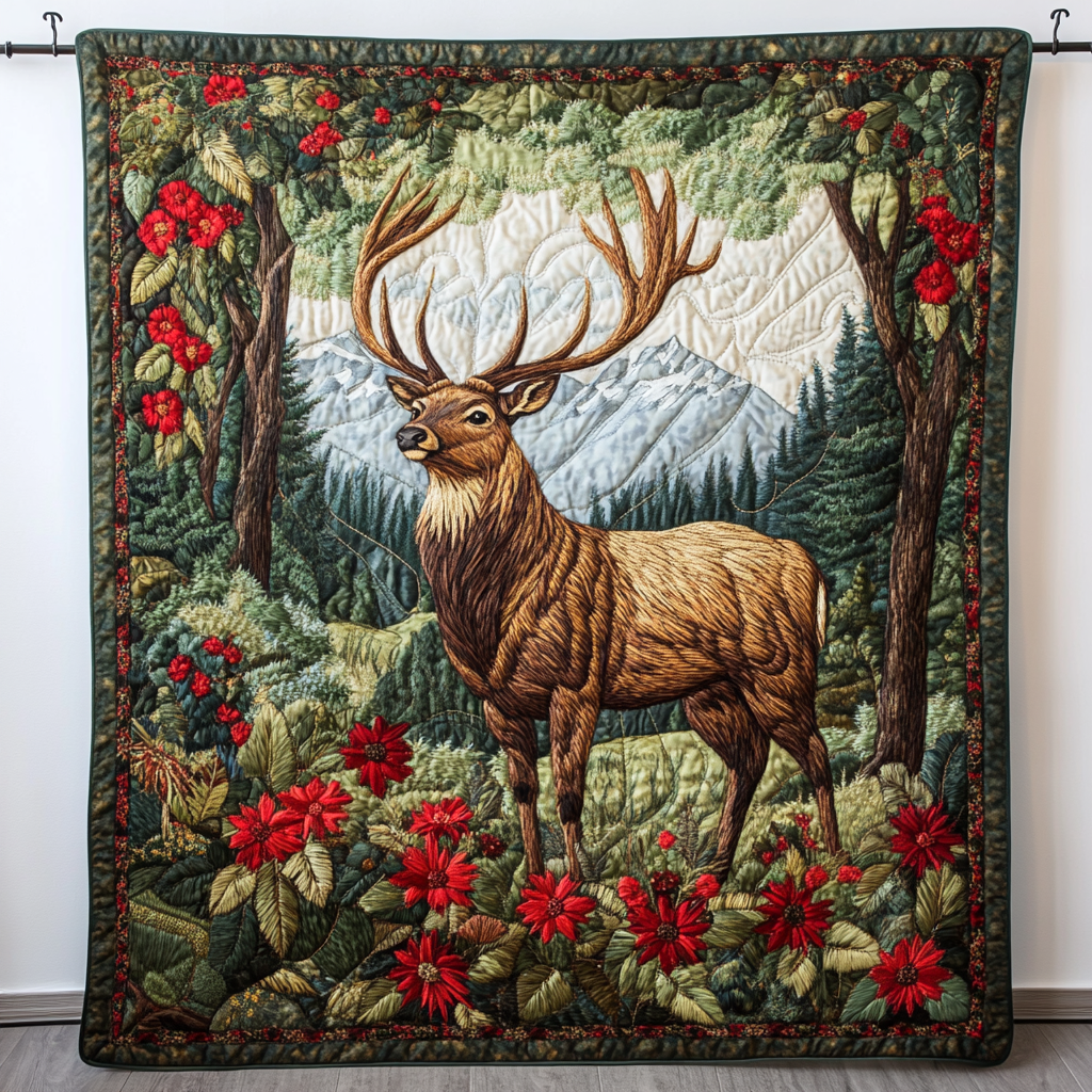 Silent Hoof Quilted Blanket NCU0DK4799