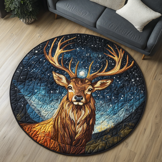 Silent Hooves Quilted Round Mat NCU0DK5569