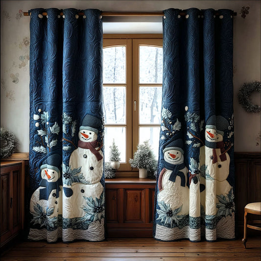 Silent Night Magic Quilted Curtains NCU0PT10209