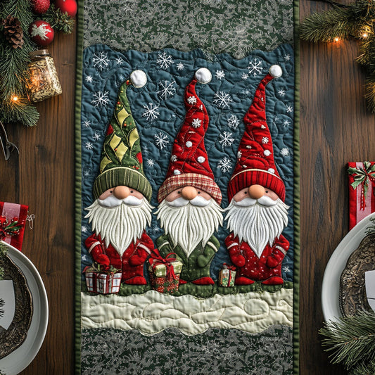 Silent Night Sentinels Quilted Table Runner NCU0PT1150