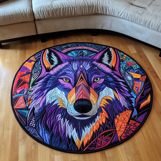 Silent Paws Quilted Round Mat NCU0DK6712