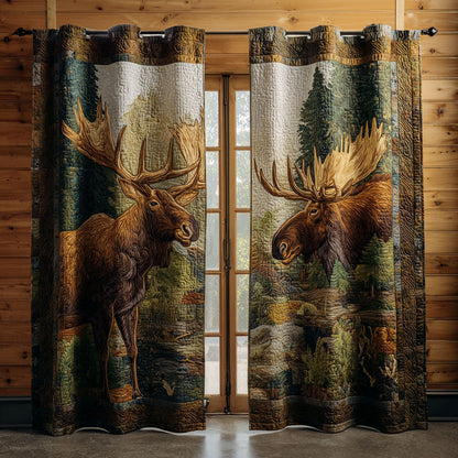 Silent Ridge Quilted Curtains NCU0PT10131