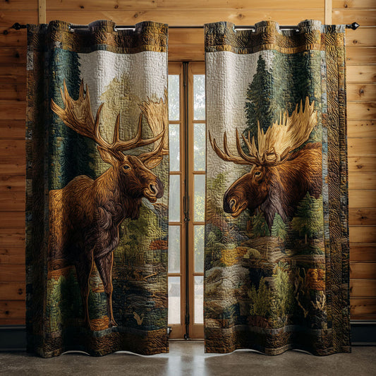 Silent Ridge Quilted Curtains NCU0PT10131