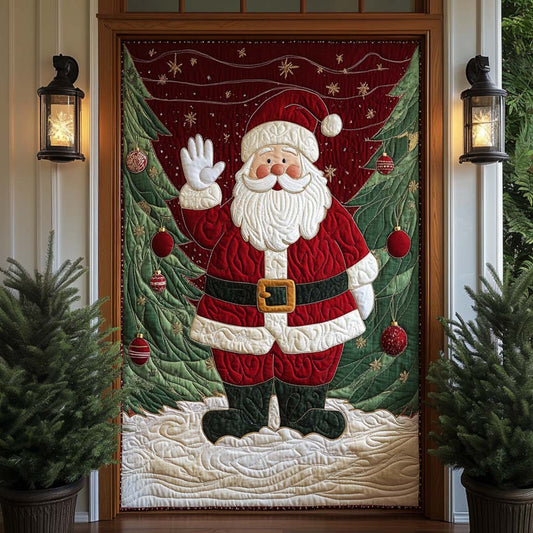 Silent Snow Quilted Door Cover NCU0NT10959