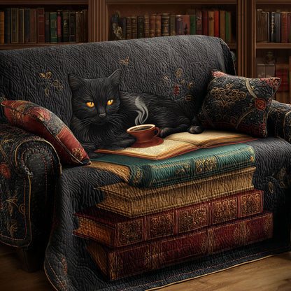 Silent Spells Quilted Sofa Cover NCU0TV759
