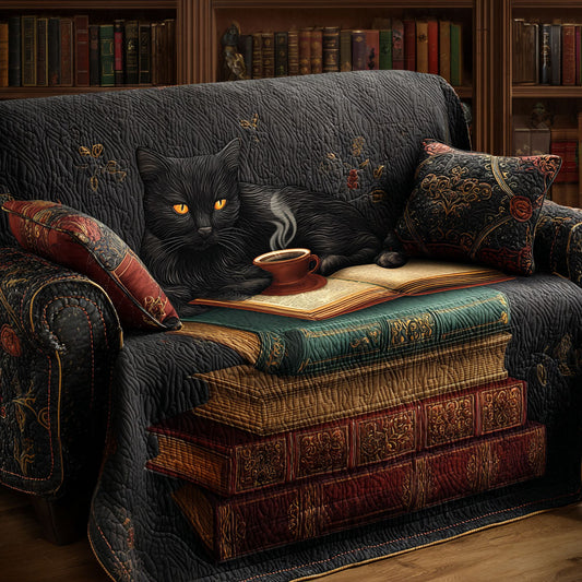 Silent Spells Quilted Sofa Cover NCU0TV759