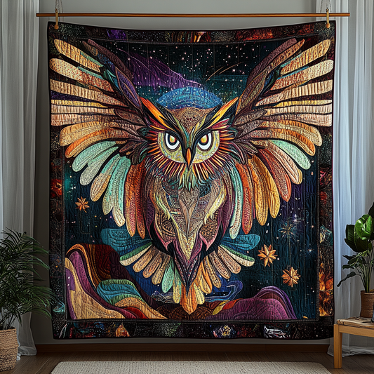 Silent Watcher Quilted Blanket NCU0DK5562