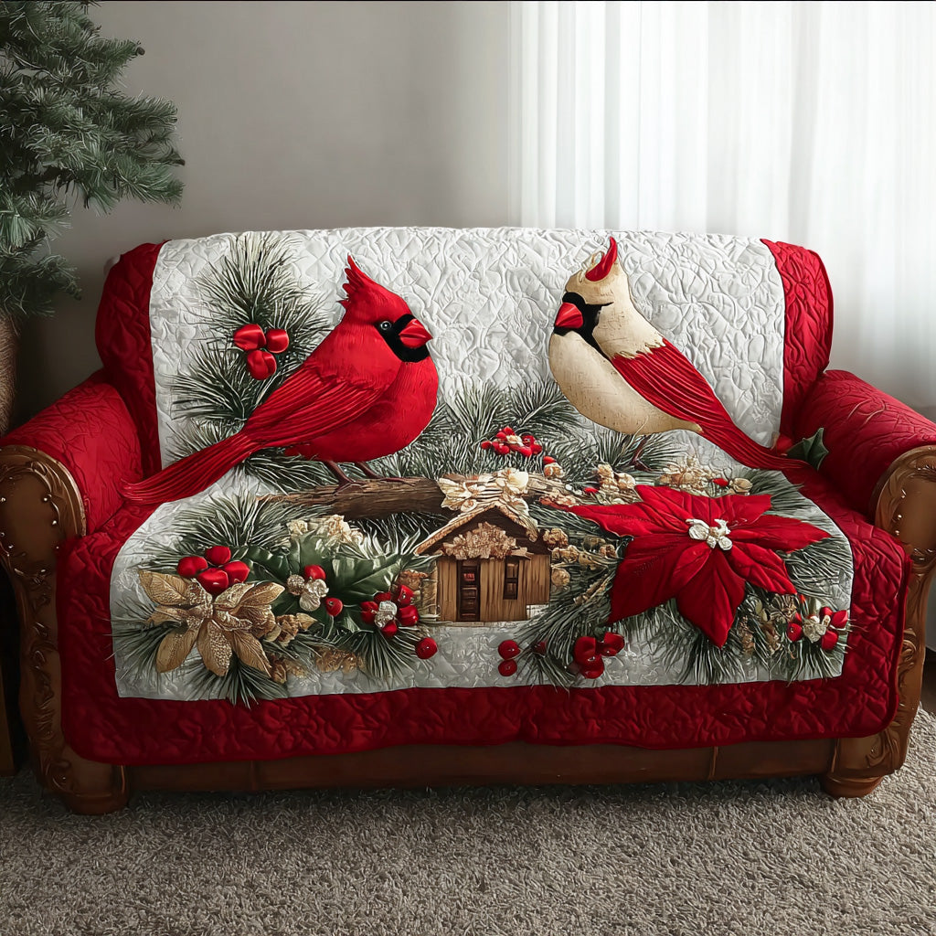 Silent Wing Grace Quilted Sofa Cover NCU0TD1296