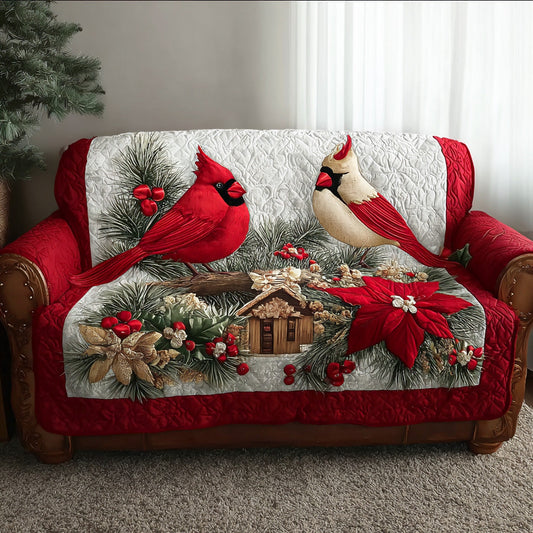 Silent Wing Grace Quilted Sofa Cover NCU0TD1296