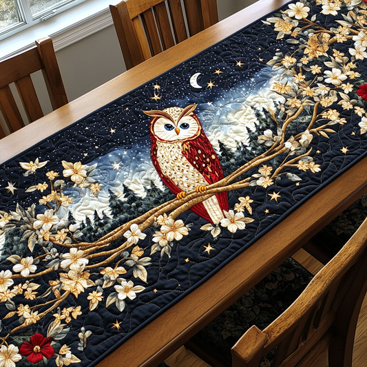 Silent Wings Quilted Table Runner NCU0DK4171