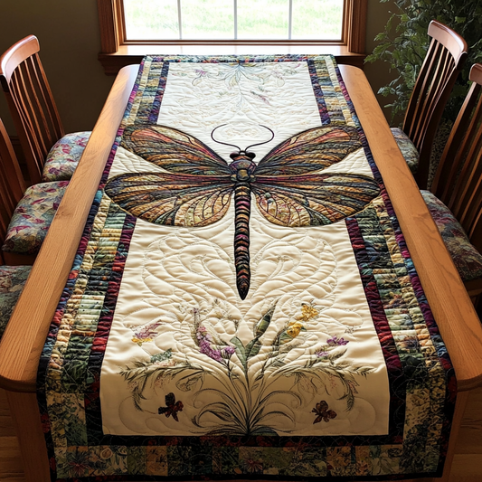Silent Wings Quilted Table Runner NCU0DK7321