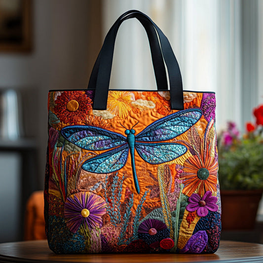 Silent Wings Quilted Tote Bag NCU0DV6909