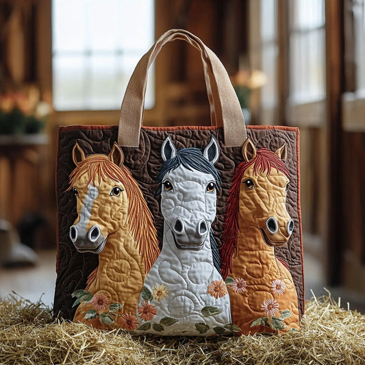 Silly Spurs Quilted Tote Bag NCU0DV7010