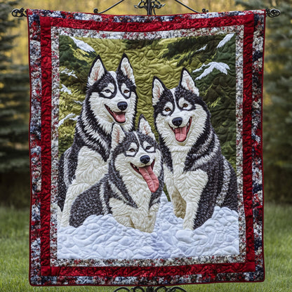 Silver Paws Quilted Blanket NCU0NT2756