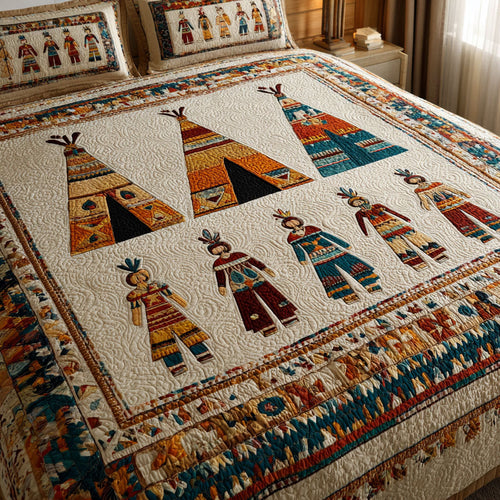 Simple Harmony 3-Piece Quilted Bedding Set NCU0DK11849