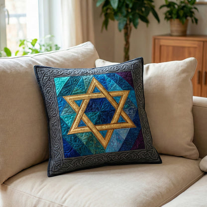 Six Pointed Quilted Pillow Case NCU0NT12019