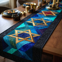 Six Pointed Quilted Table Runner NCU0NT12019