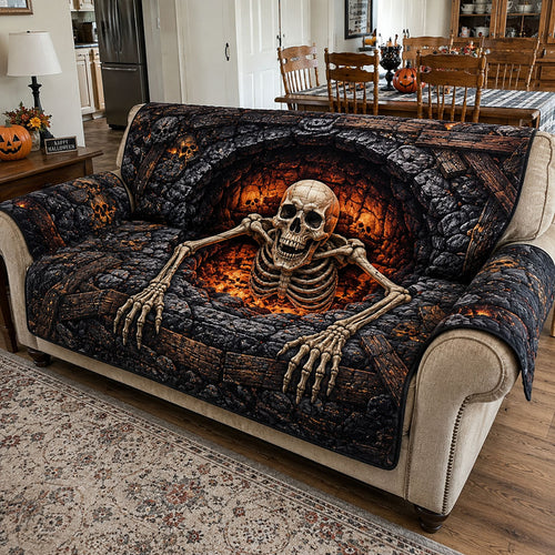 Skeleton Awakens Quilted Sofa Cover NCU0PT12001