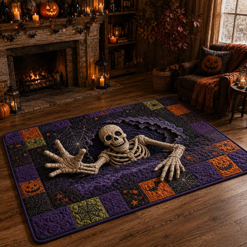 Skeleton Breakout Area Rug NCU0DV9875