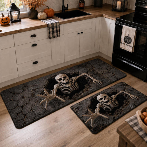 Skeleton Breakout Kitchen Area Rug NCU0DV10056