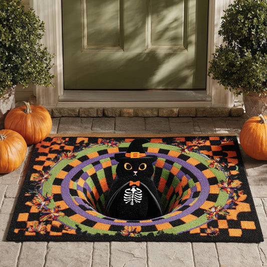Skeleton Eyes Doormat NCU0VL2926