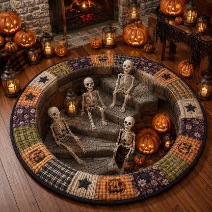 Skeleton Gathering Round Carpet NCU0DV9840