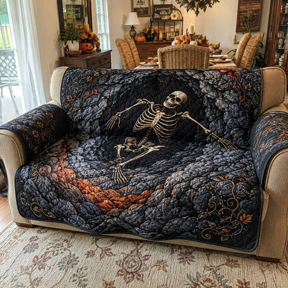 Skeleton Mine Quilted Sofa Cover NCU0PT12004