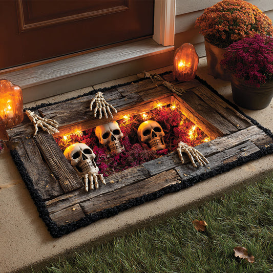 Skeleton Sewer Escape Doormat NCU0PT11922