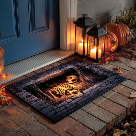 Skeleton Tomb Doormat NCU0XD899