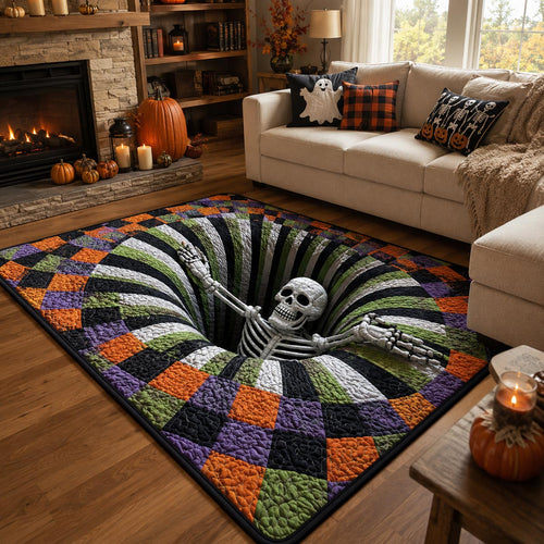 Skeleton Vortex Area Rug NCU0DV9876