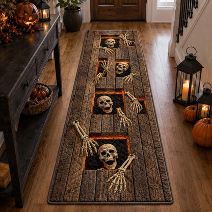 Skull Corridor Runner Carpet NCU0DV9974