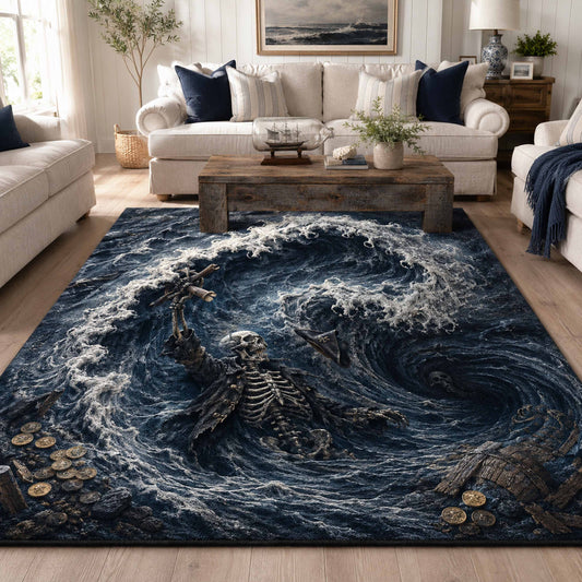 Skull Voyage Area Rug NCU0TD3120