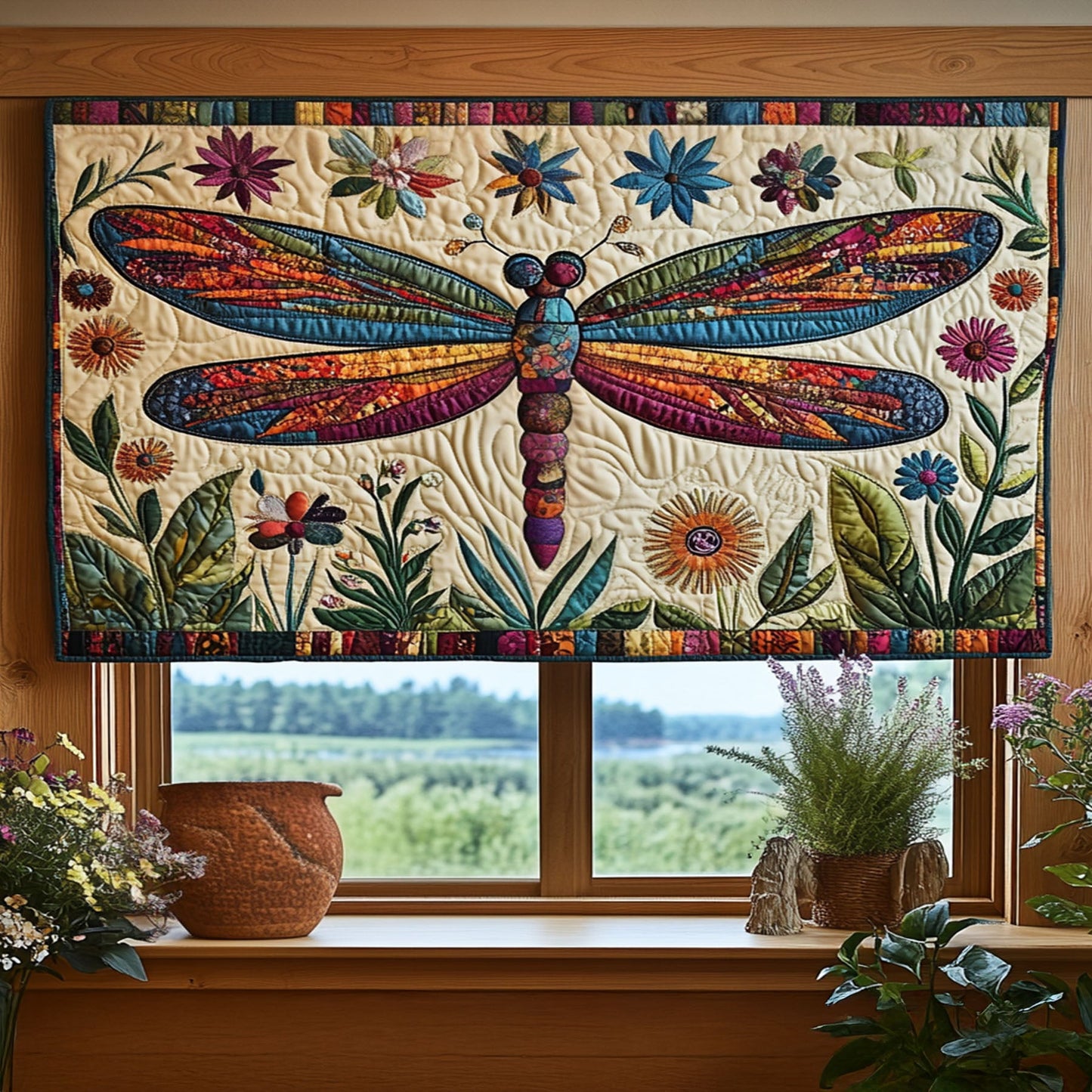 Sky Dancer Quilted Valance NCU0PT4605