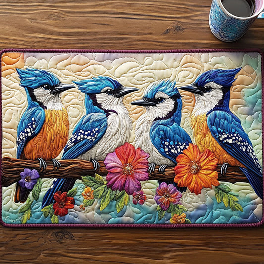 Sky Songbird Quilted Placemat NCU0NT5856