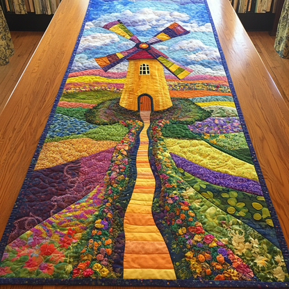 Sky Turn Quilted Table Runner NCU0DK6708