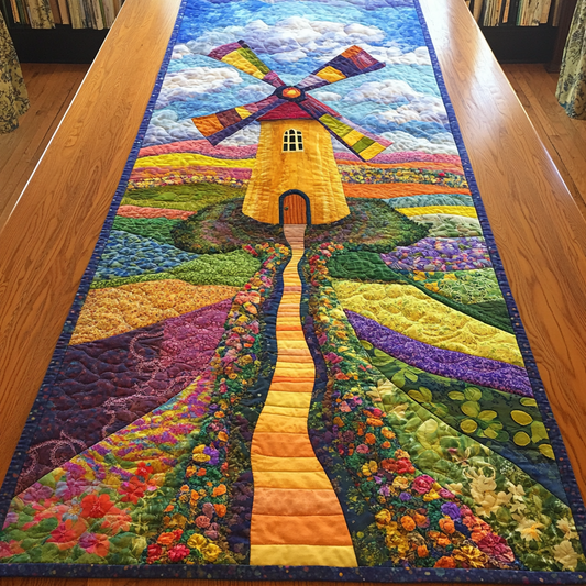 Sky Turn Quilted Table Runner NCU0DK6708