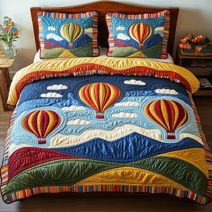 Sky Voyage 3-Piece Quilted Bedding Set NCU0DK6100