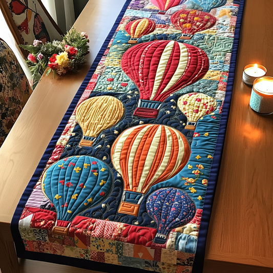 Sky Voyage Quilted Table Runner NCU0VH2756