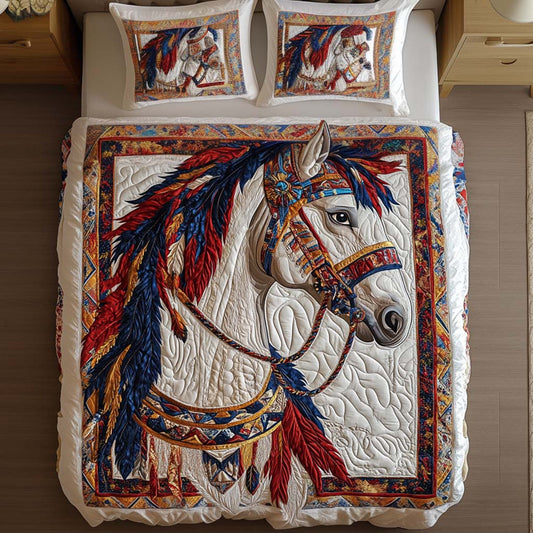 Sky Whisperer 3-Piece Quilted Bedding Set NCU0NT7646
