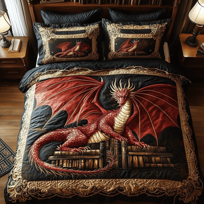 Skyborn Titan 3-Piece Quilted Bedding Set NCU0DV3656