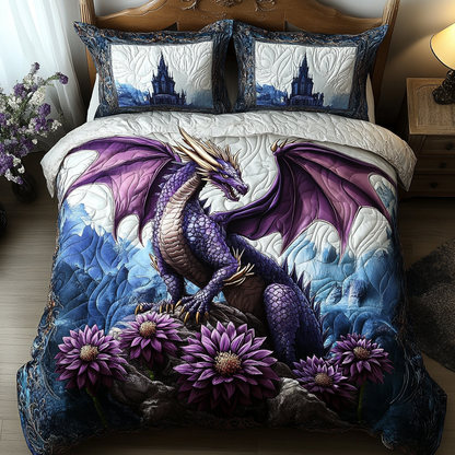 Skyborn Titan 3-Piece Quilted Bedding Set NCU0DV3854