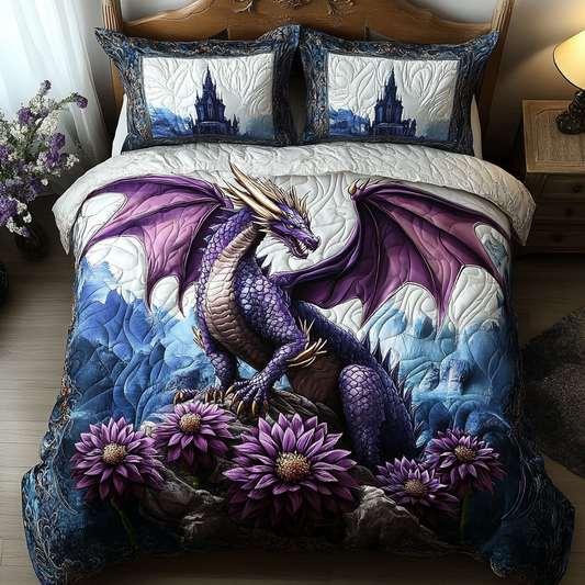 Skyborn Titan 3-Piece Quilted Bedding Set NCU0DV3854