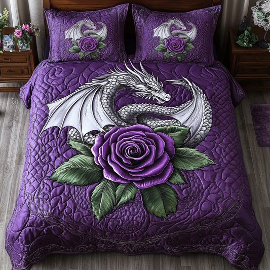 Skyfire Beast 3-Piece Quilted Bedding Set NCU0DK4852