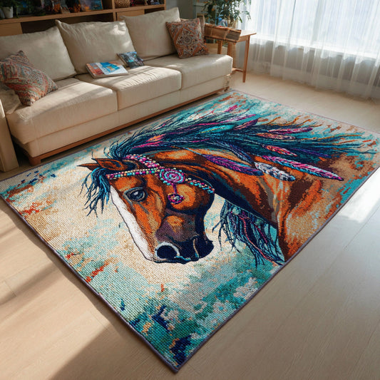 Skyfire Charger Area Rug NCU0VL3396