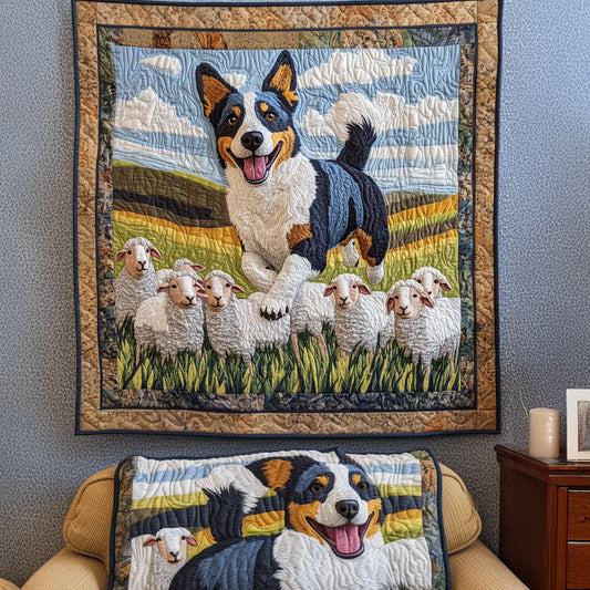 Skyline Cattle Guard Quilted Blanket NCU0PT3352