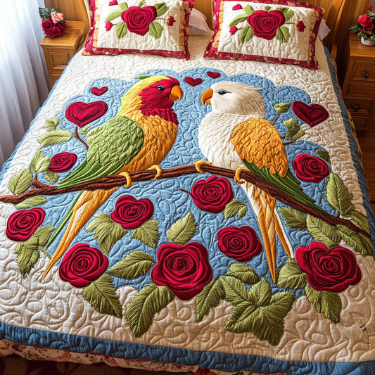 Skyline Romance 3-Piece Quilted Bedding Set NCU0PT2911