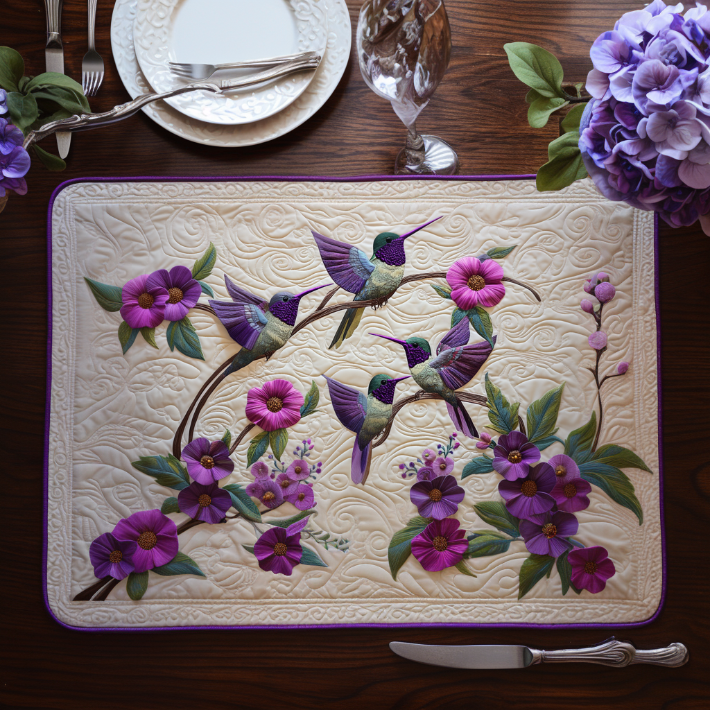 Skyward Flight Quilted Placemat NCU0NT6656